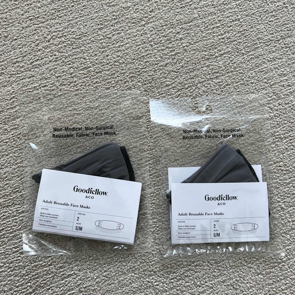 New (2) Face Mask